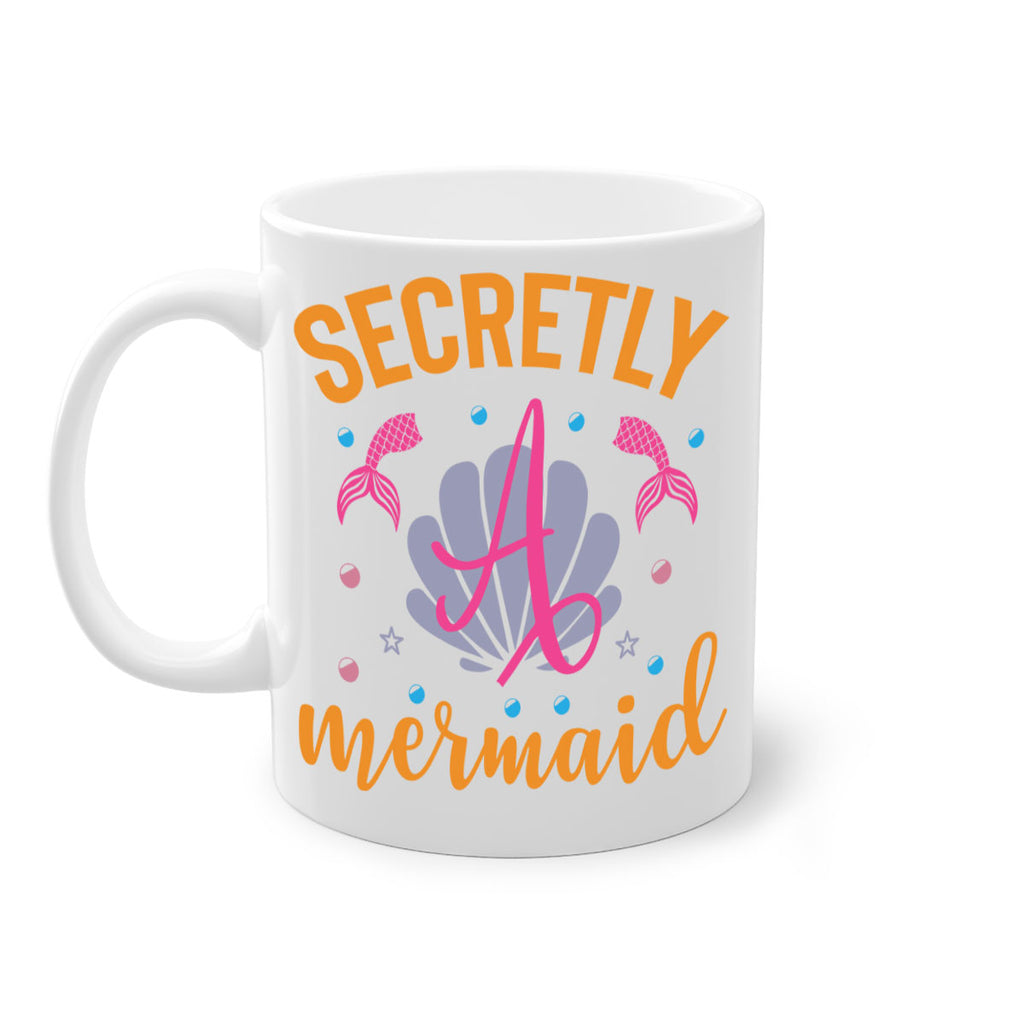 Secretly A Mermaid Design 583#- mermaid-Mug / Coffee Cup
