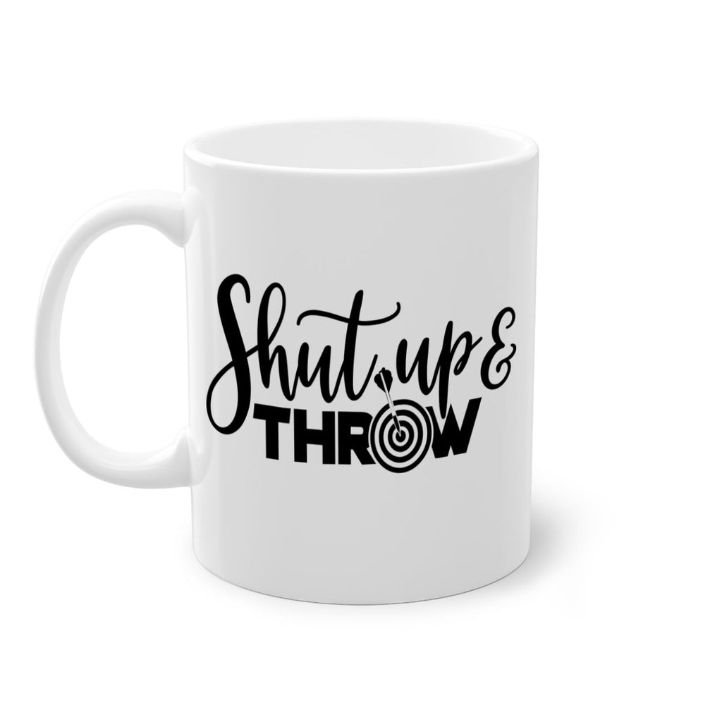 Shut up throw 541#- darts-Mug / Coffee Cup