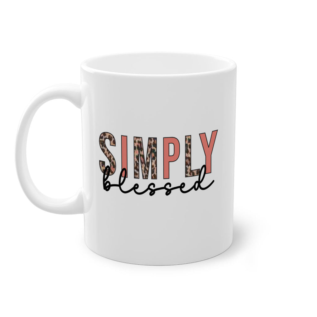 Simply blessed 575#- fall-Mug / Coffee Cup