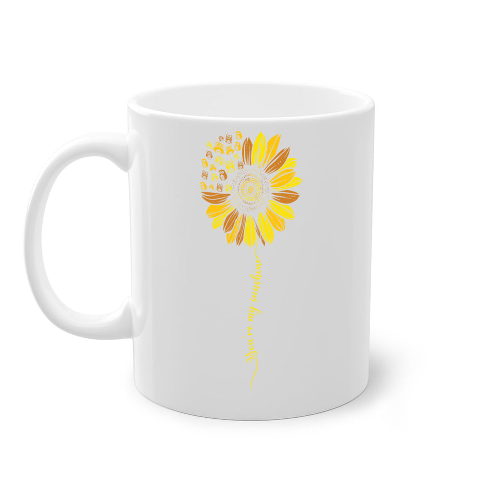 Sunflower Owl You Are My A TurtleRabbit 19#- owl-Mug / Coffee Cup