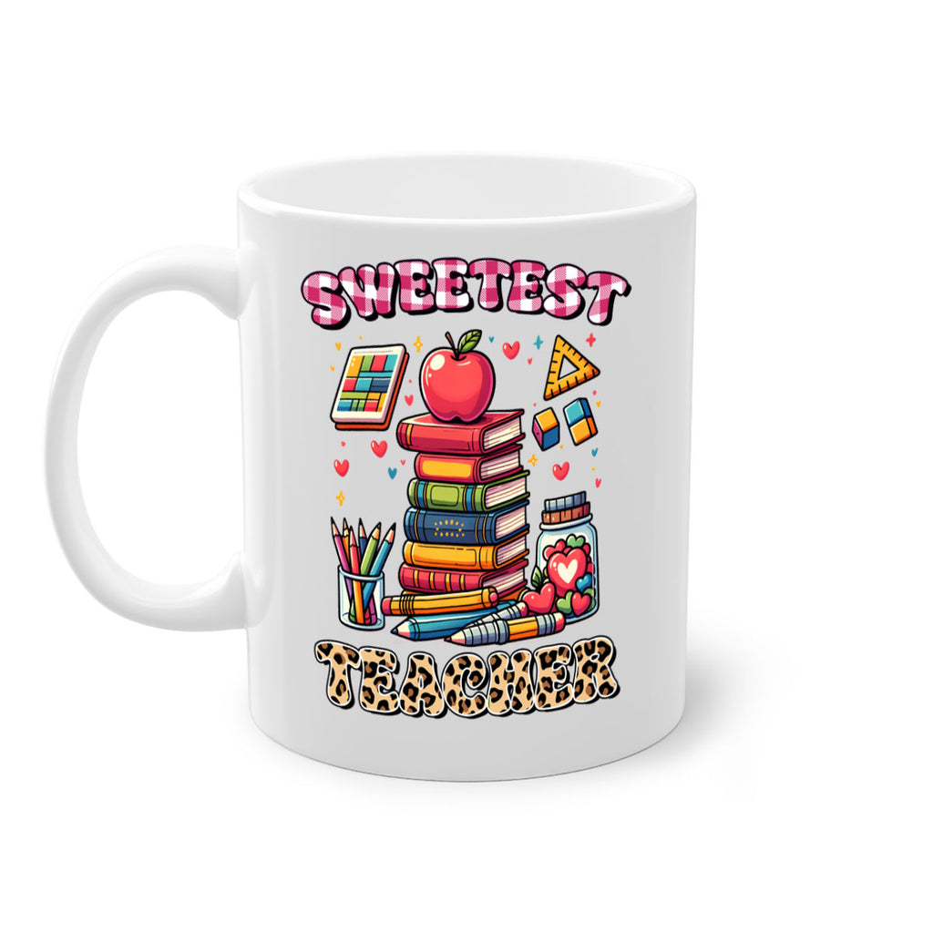 Sweetest Teacher Sublimation 15#- teacher-Mug / Coffee Cup