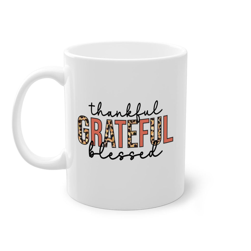 Thankful grateful blessed 602#- fall-Mug / Coffee Cup