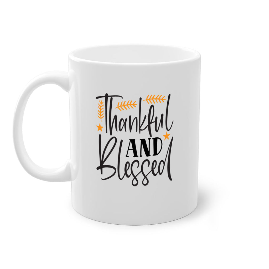 Thankfulandblessed 608#- fall-Mug / Coffee Cup