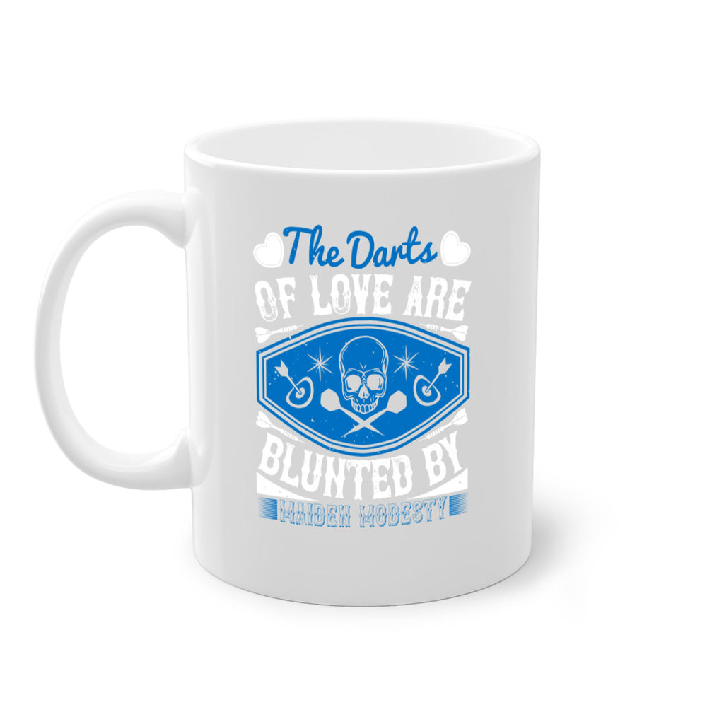 The darts of love are blunted by maiden modesty 1805#- darts-Mug / Coffee Cup