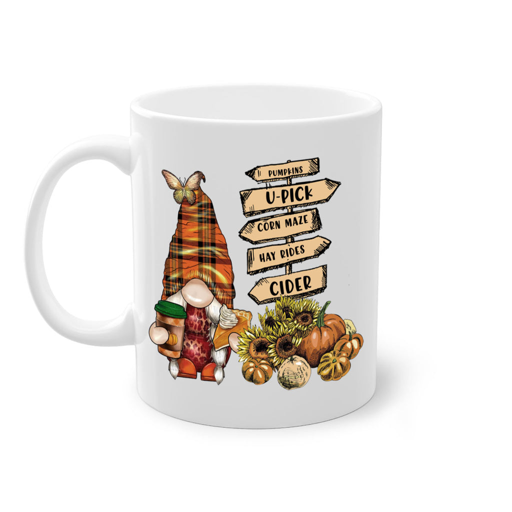VintageFallGnome 625#- fall-Mug / Coffee Cup