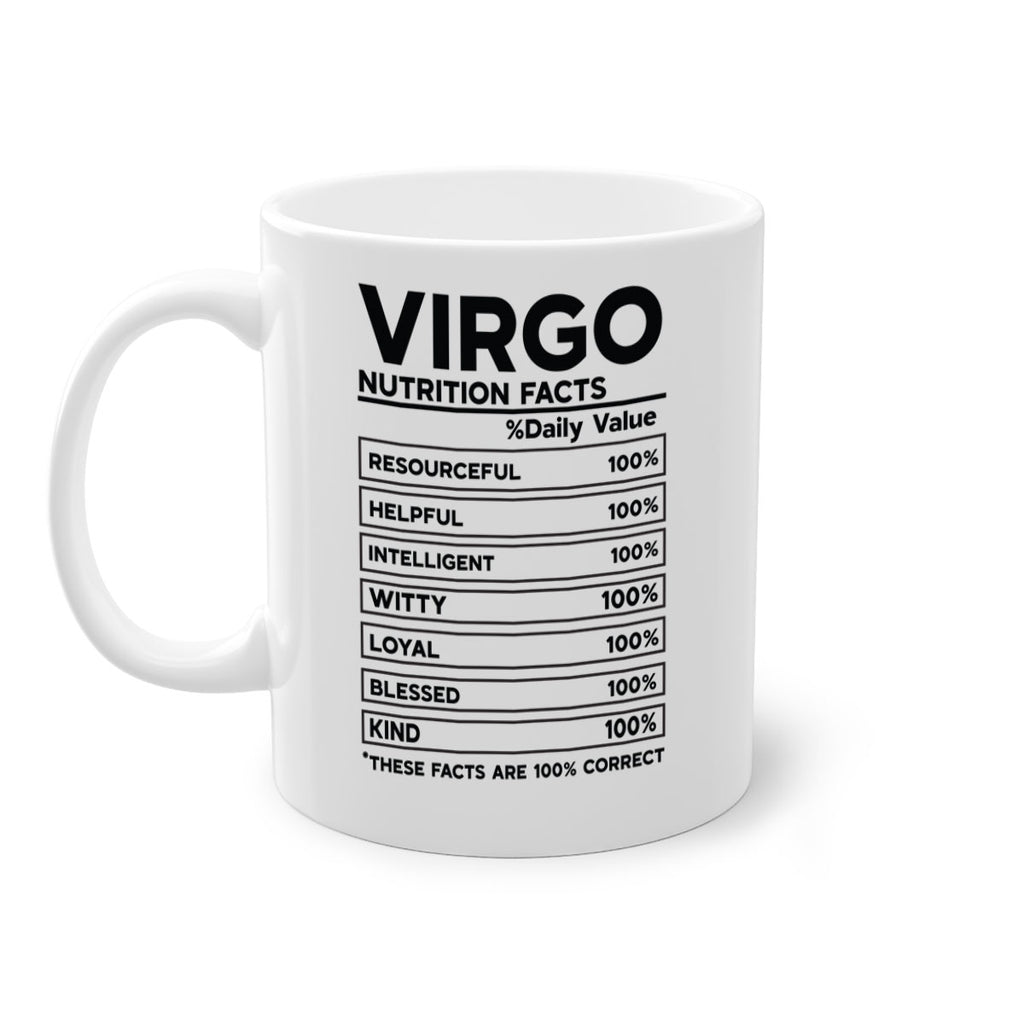 Virgo Nutrition Facts 530#- zodiac-Mug / Coffee Cup