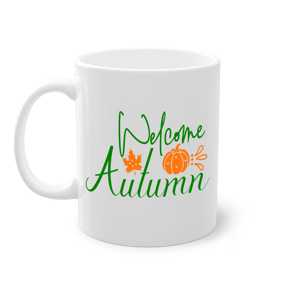 Welcome Autumn 627#- fall-Mug / Coffee Cup
