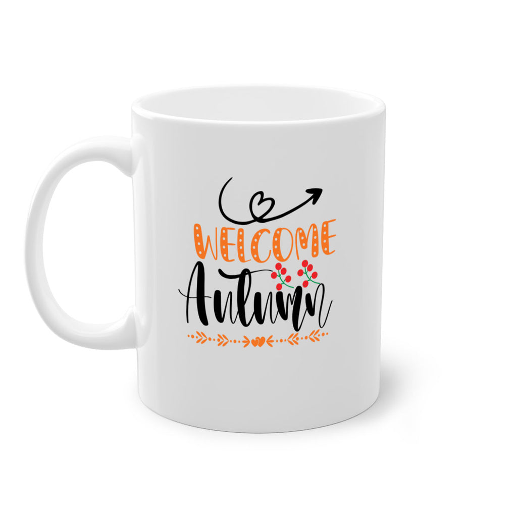 Welcome Autumn 628#- fall-Mug / Coffee Cup
