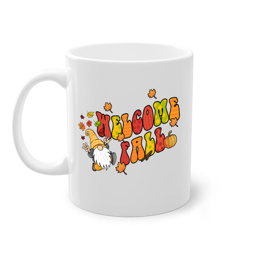 WelcomeFallGnome 637#- fall-Mug / Coffee Cup