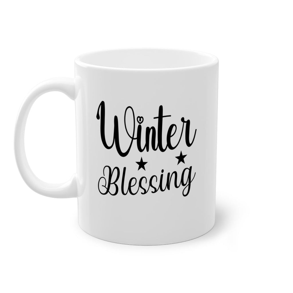 Winter Blessing 484#- winter-Mug / Coffee Cup