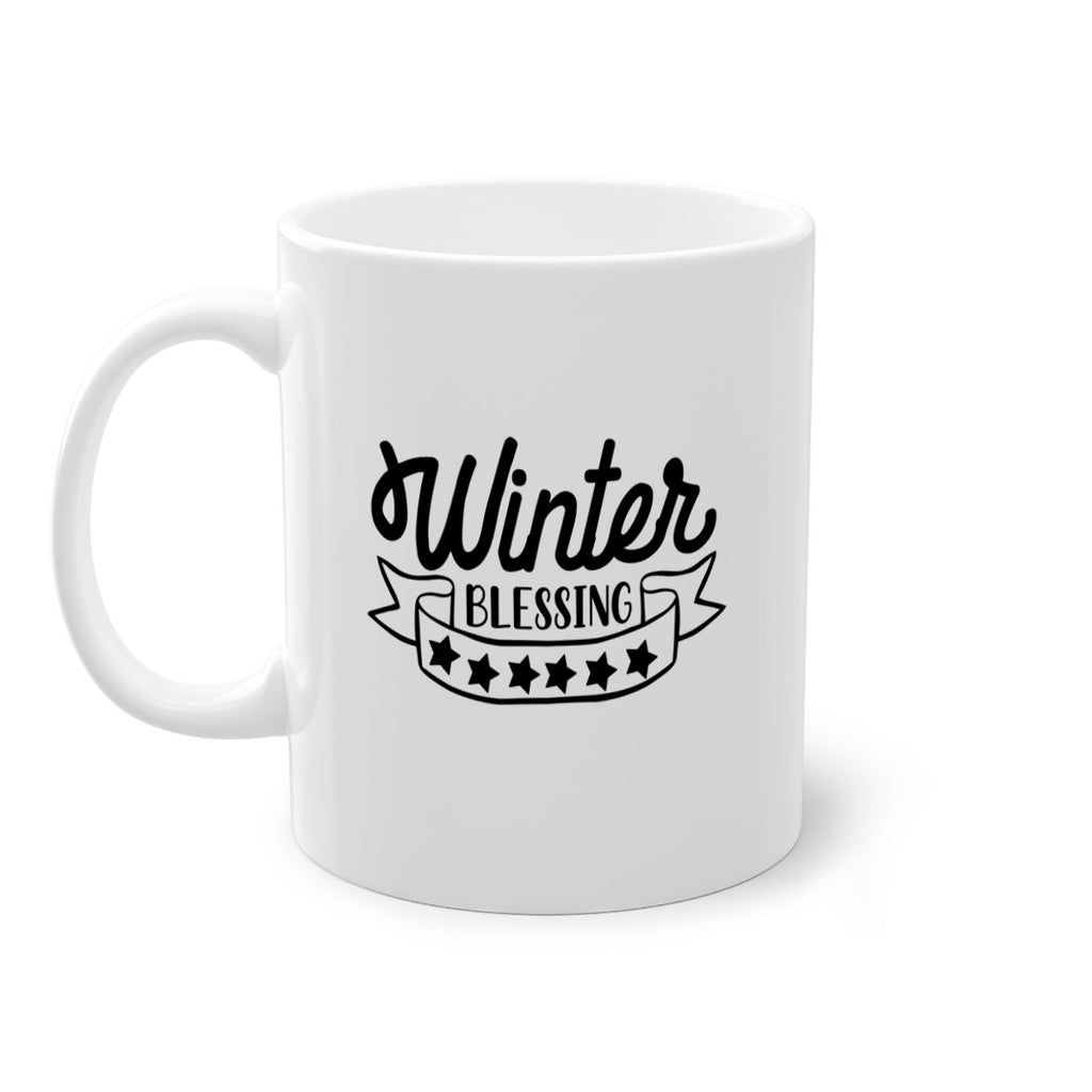 Winter Blessing 485#- winter-Mug / Coffee Cup