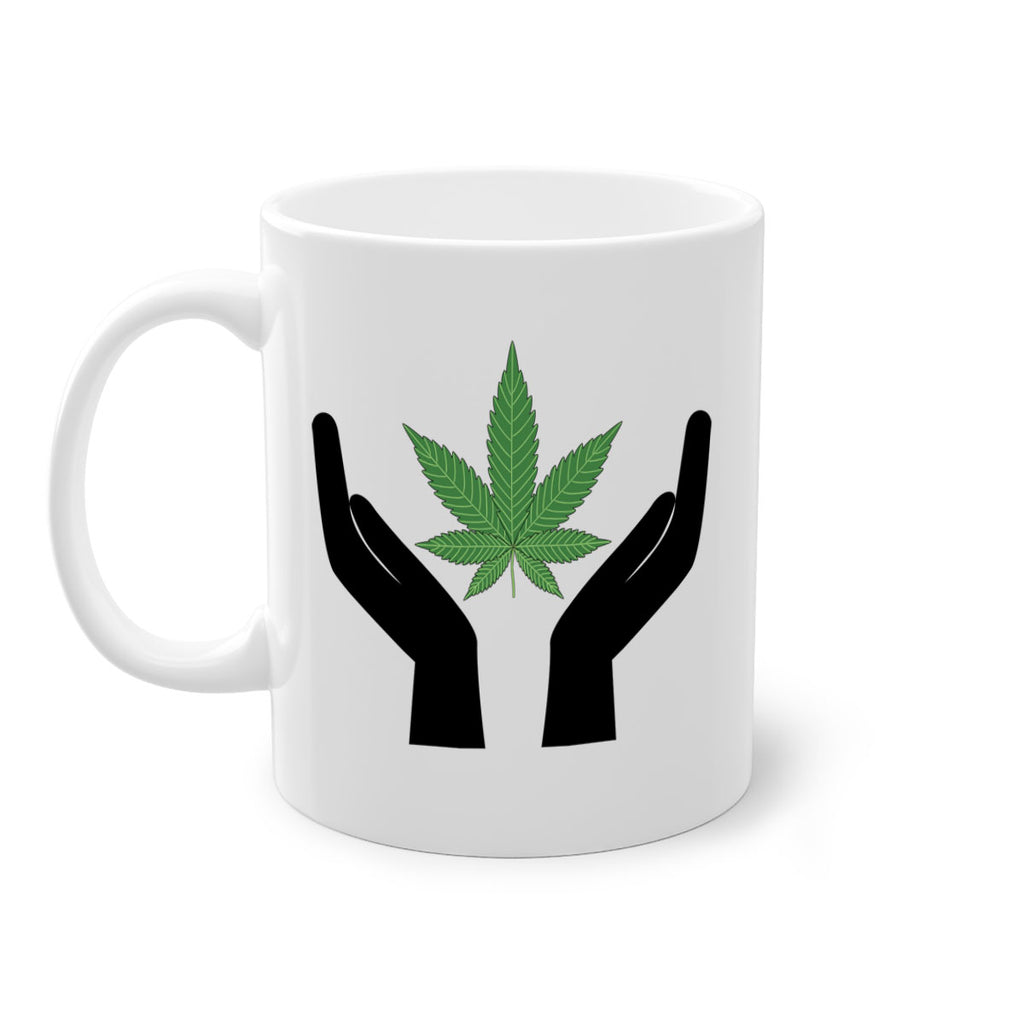 cannabis hands 44#- marijuana-Mug / Coffee Cup