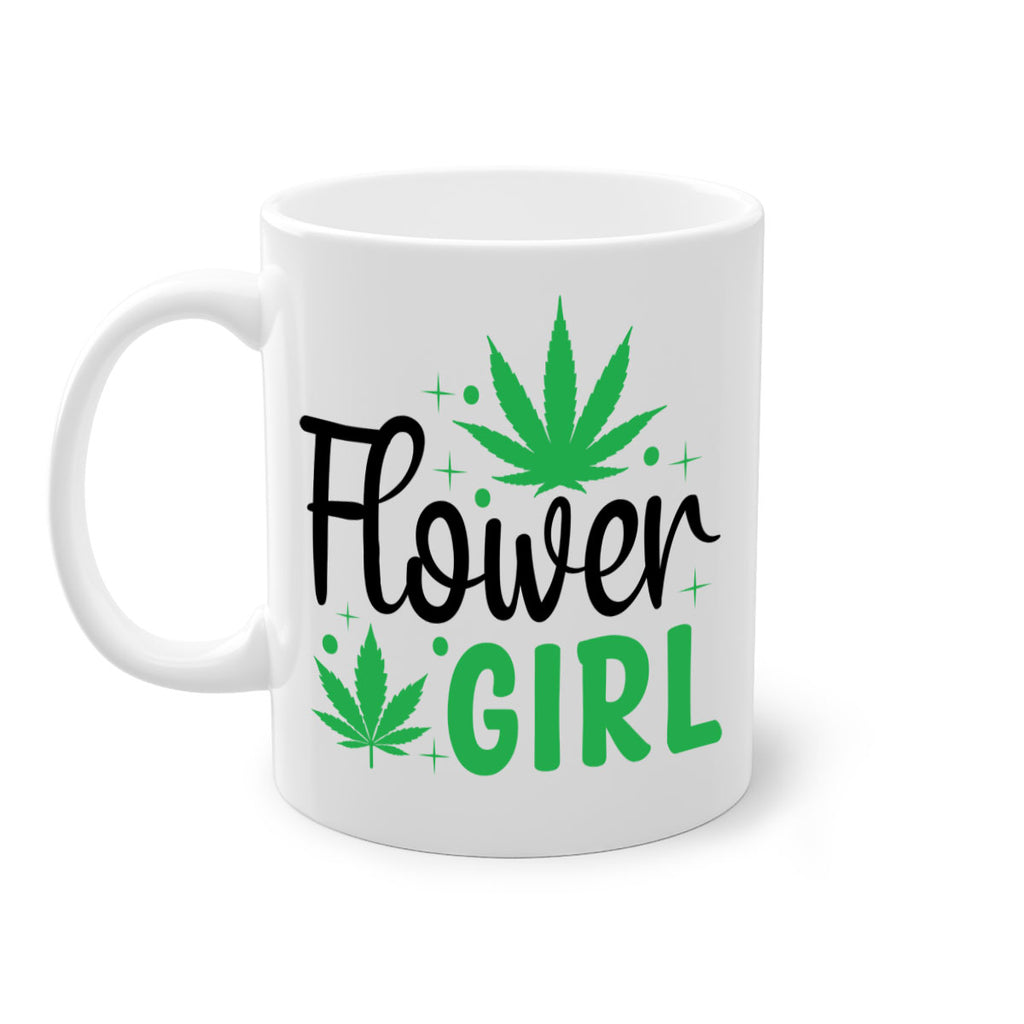 flower girl 83#- marijuana-Mug / Coffee Cup