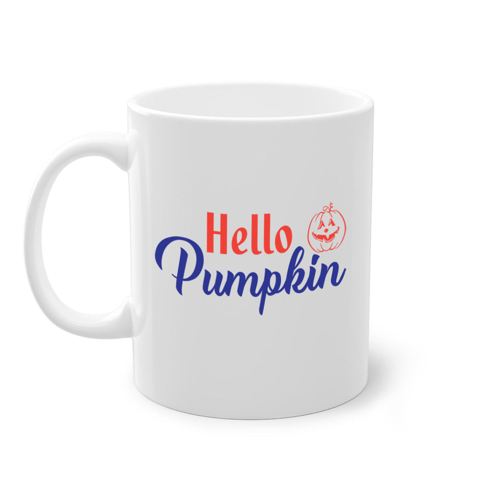 hello pumpkin 288#- fall-Mug / Coffee Cup