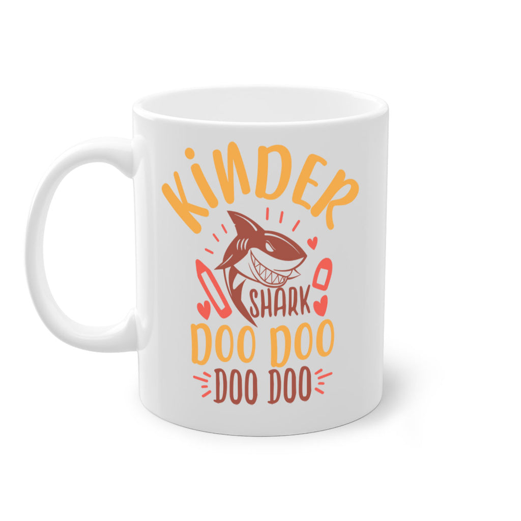 kinder shark doo doo 15#- preK-Mug / Coffee Cup
