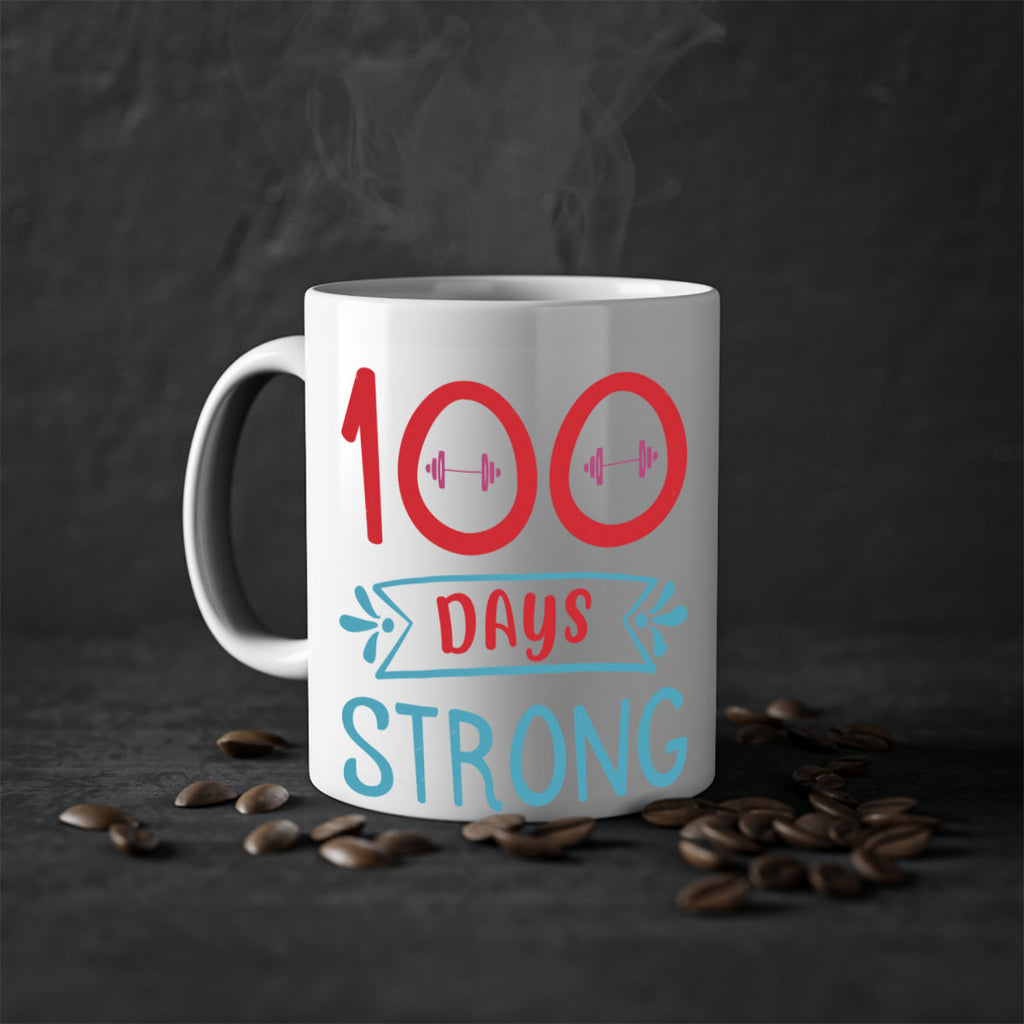 8 days strong 48#- 100 days-Mug / Coffee Cup