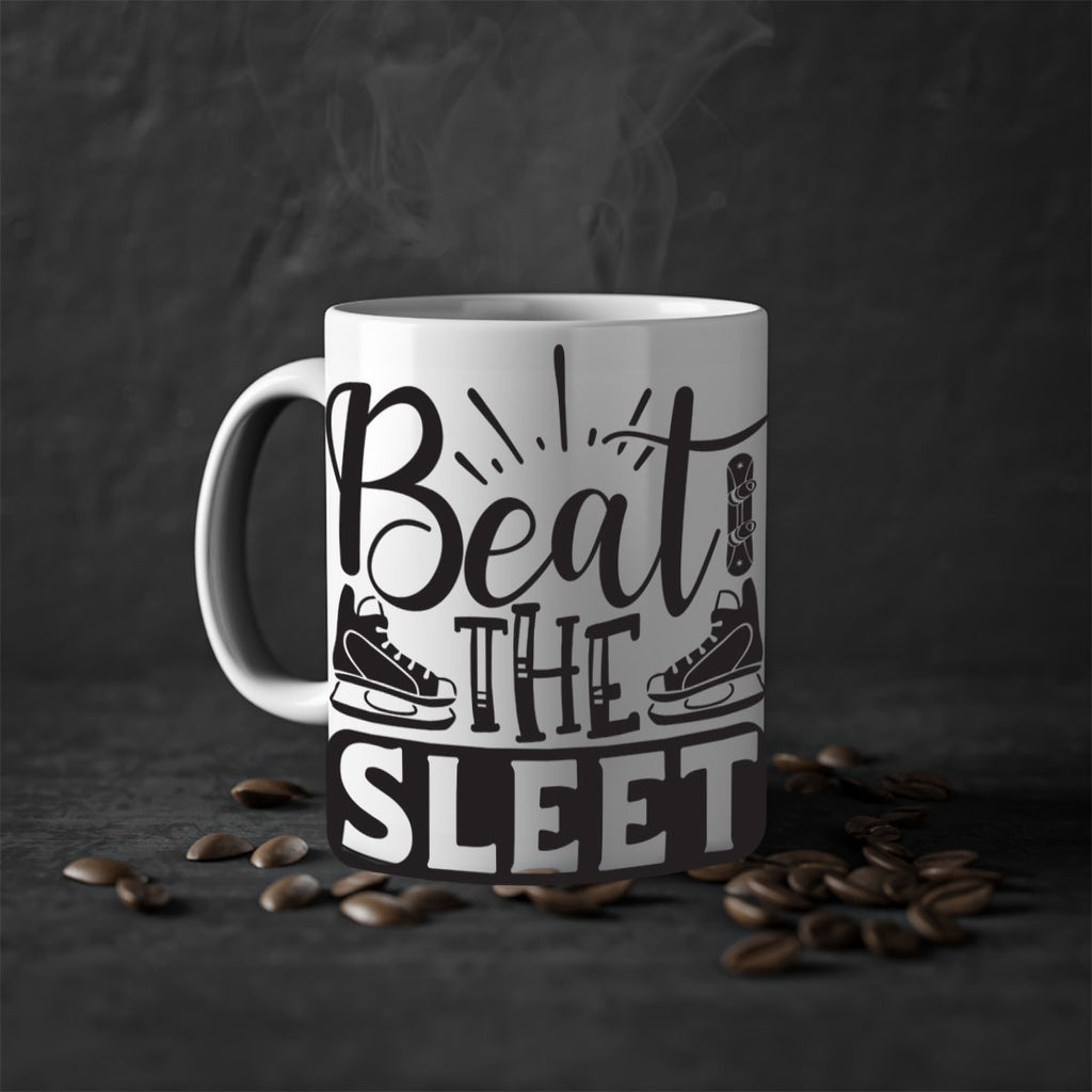 Beat the sleet 24#- winter-Mug / Coffee Cup