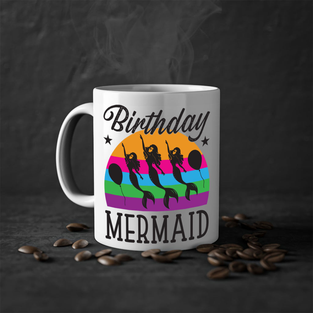 Birthday mermaid 78#- mermaid-Mug / Coffee Cup