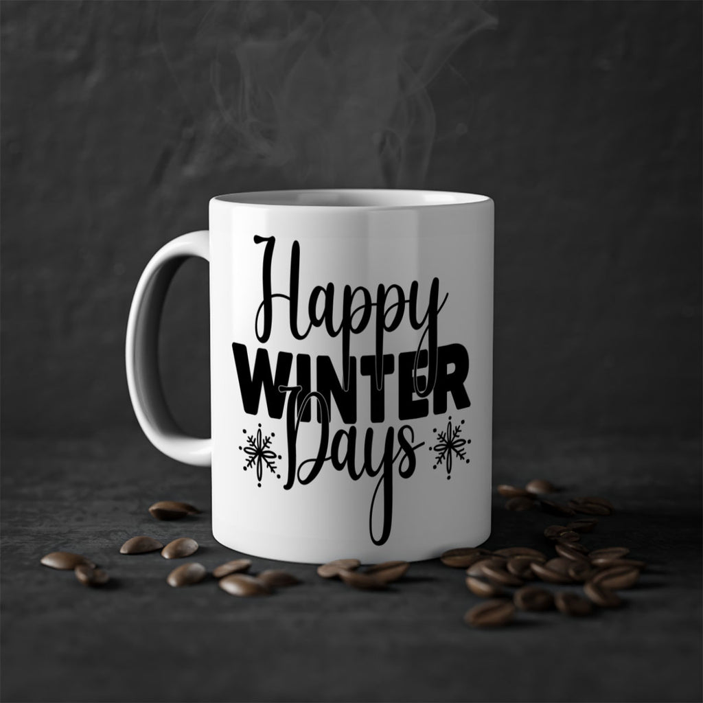 Celebrate the Winter Fun 40#- winter-Mug / Coffee Cup