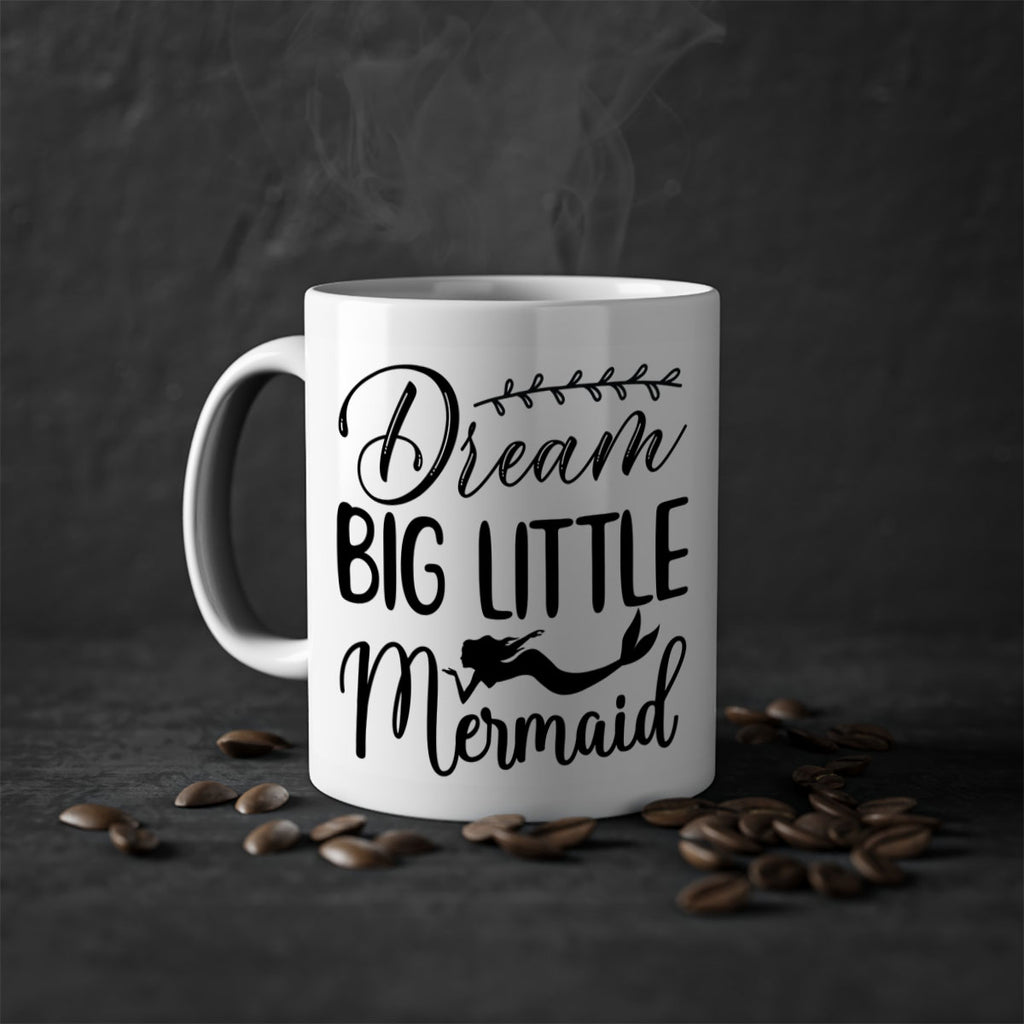 Dream big little mermaid 125#- mermaid-Mug / Coffee Cup