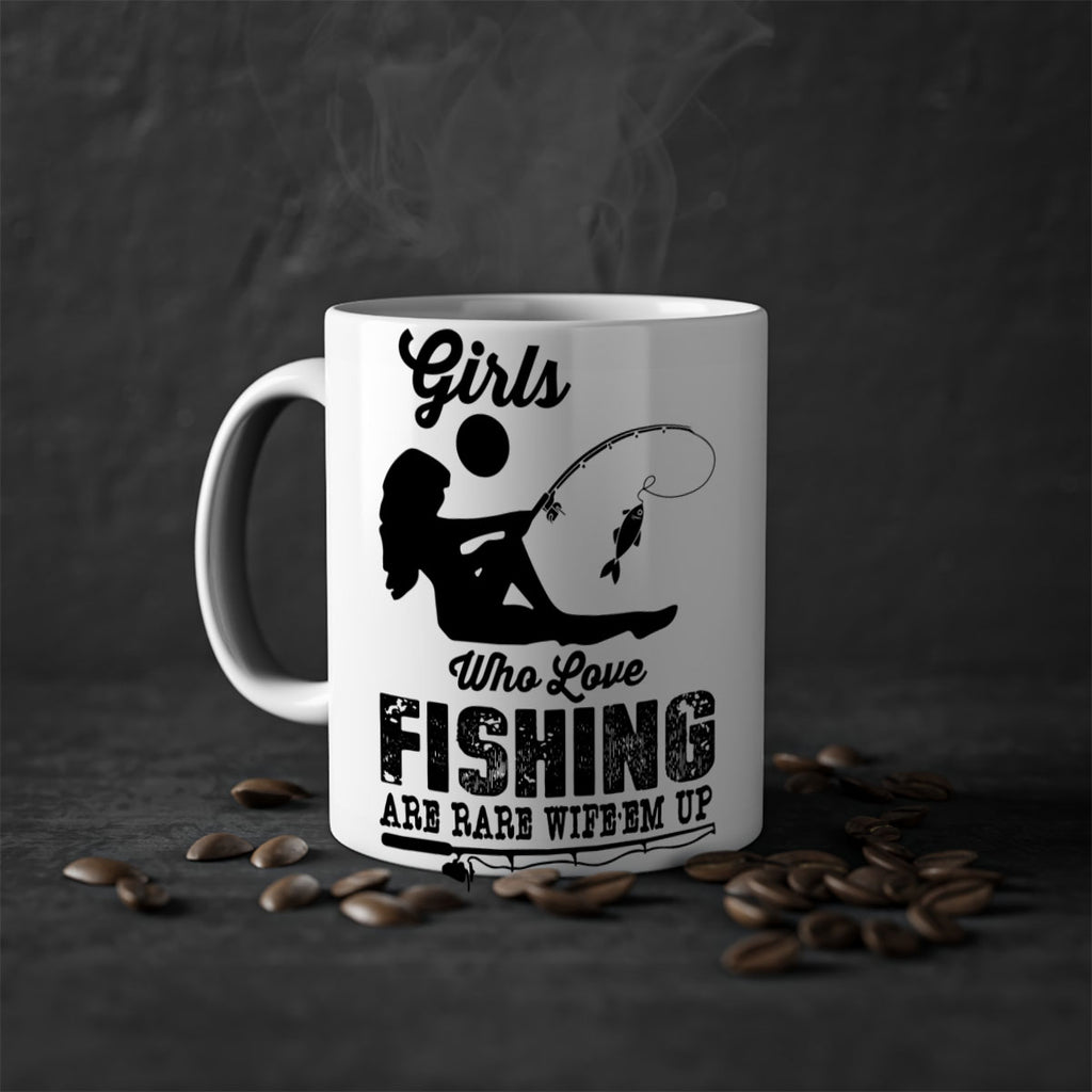 Fishing design 166#- mermaid-Mug / Coffee Cup