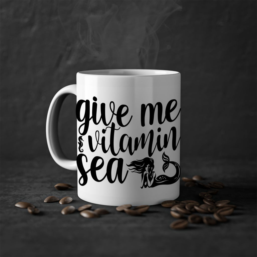 Give me vitamin sea 192#- mermaid-Mug / Coffee Cup
