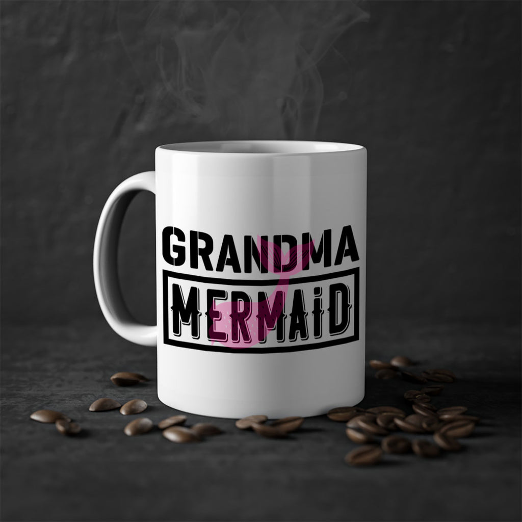 Grandma mermaid 203#- mermaid-Mug / Coffee Cup