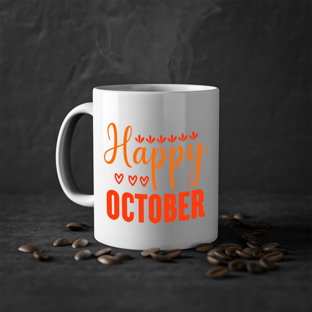 Happy October Design 237#- fall-Mug / Coffee Cup