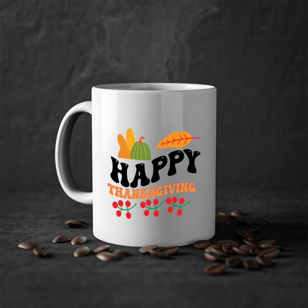 Happy Thanksgiving 251#- fall-Mug / Coffee Cup