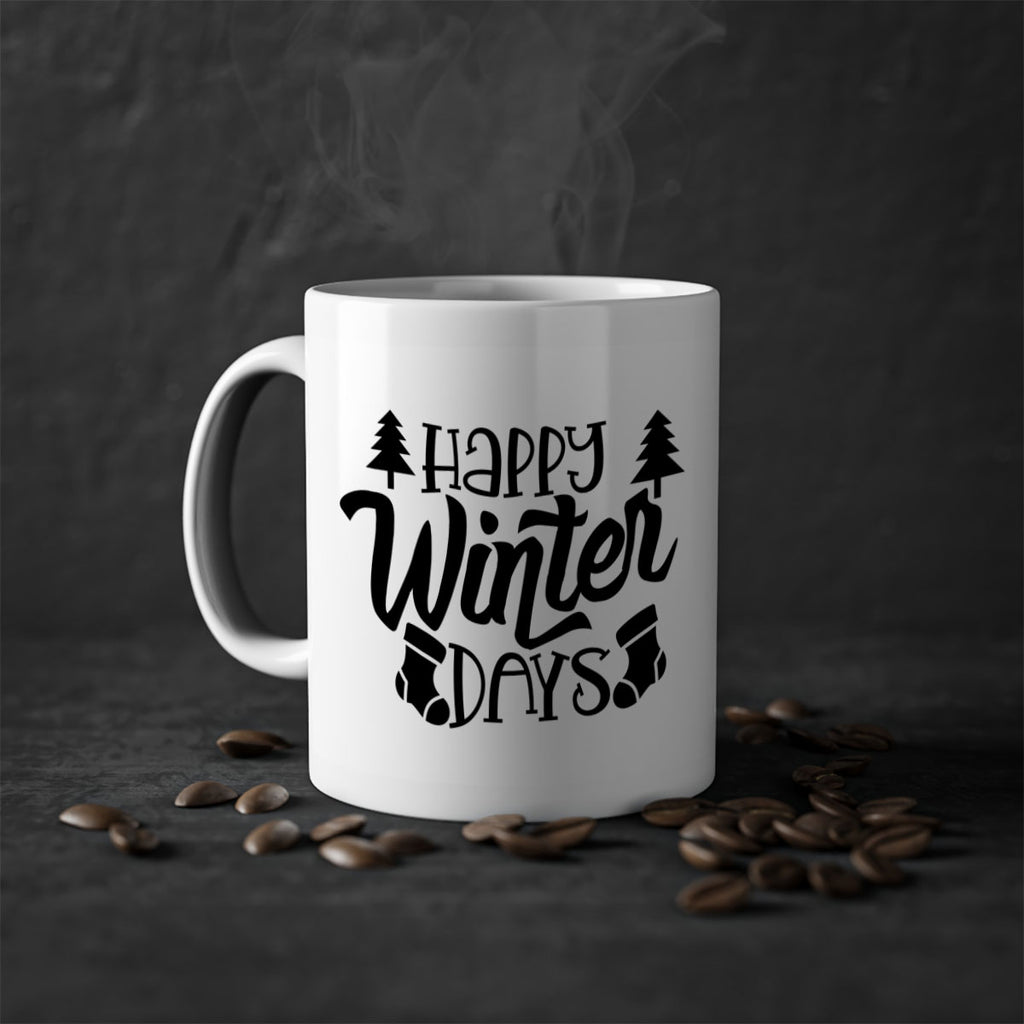 Happy Winter Days 122#- winter-Mug / Coffee Cup