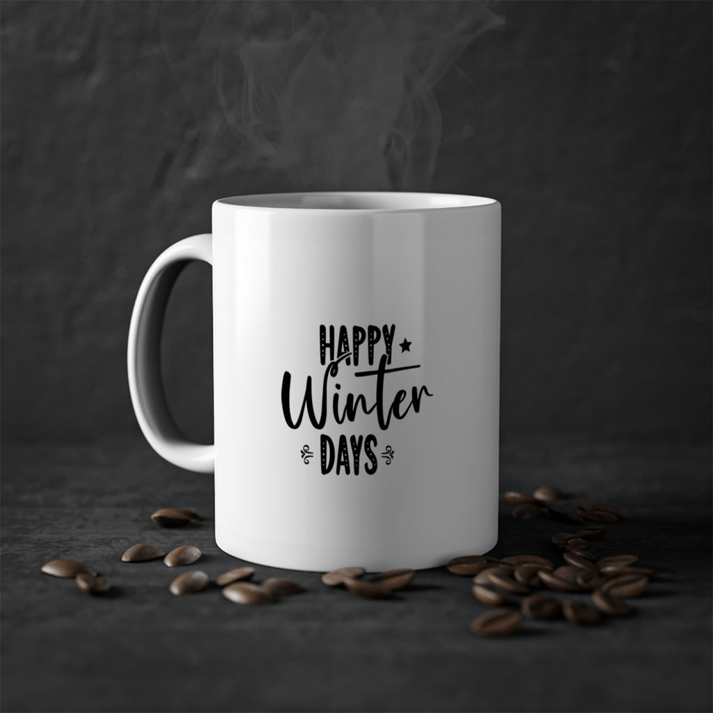 Happy Winter Days 124#- winter-Mug / Coffee Cup