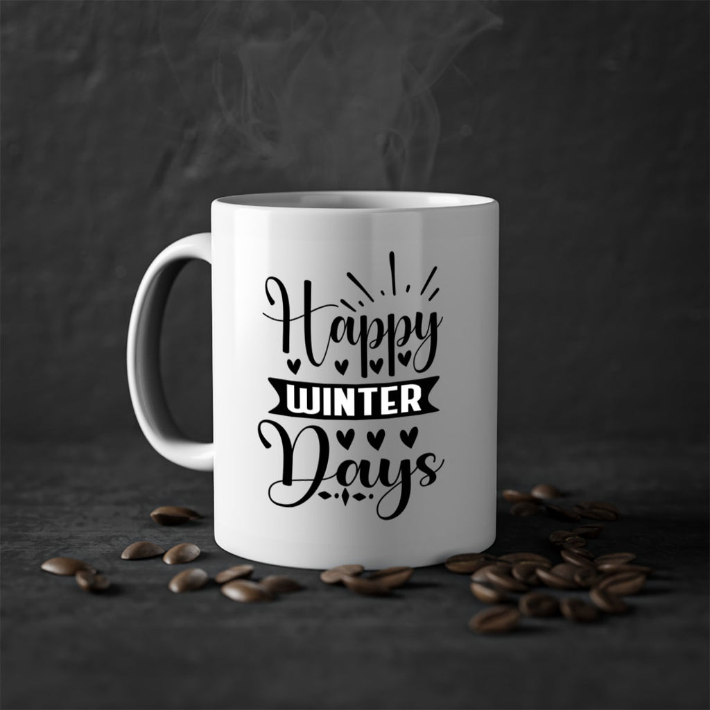 Happy Winter Days 125#- winter-Mug / Coffee Cup