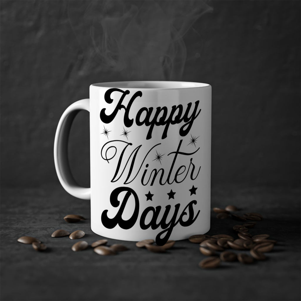 Happy Winter Days 138#- winter-Mug / Coffee Cup