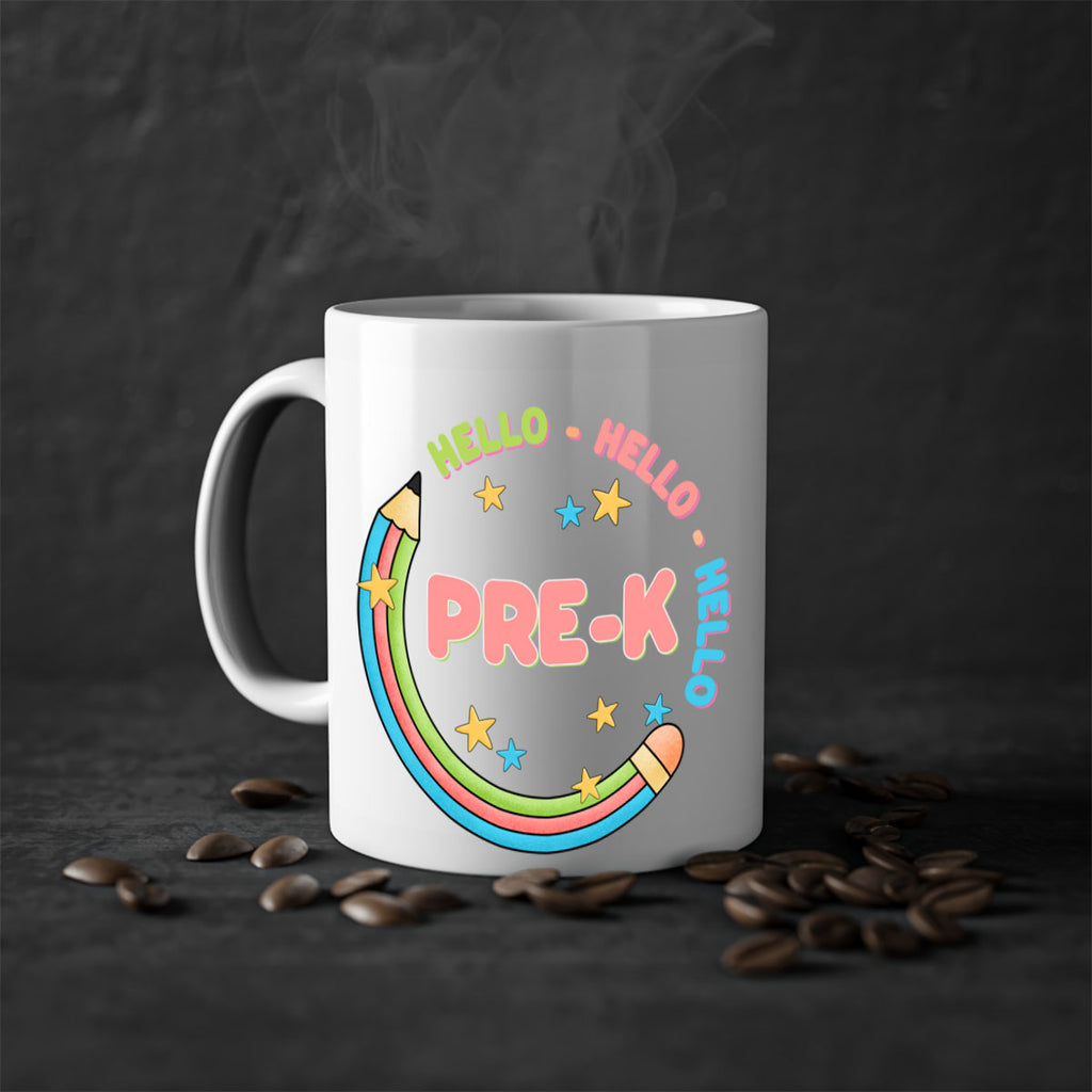 Hello PreK Pencil 4#- preK-Mug / Coffee Cup