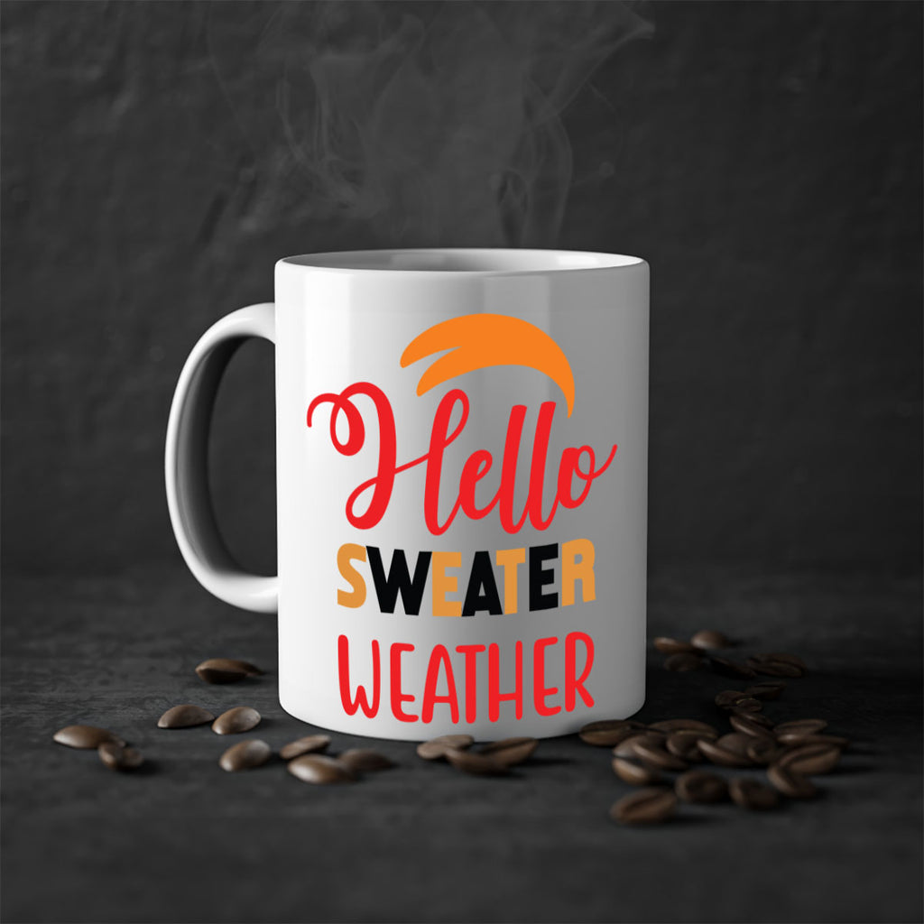HelloSweaterWeather 301#- fall-Mug / Coffee Cup