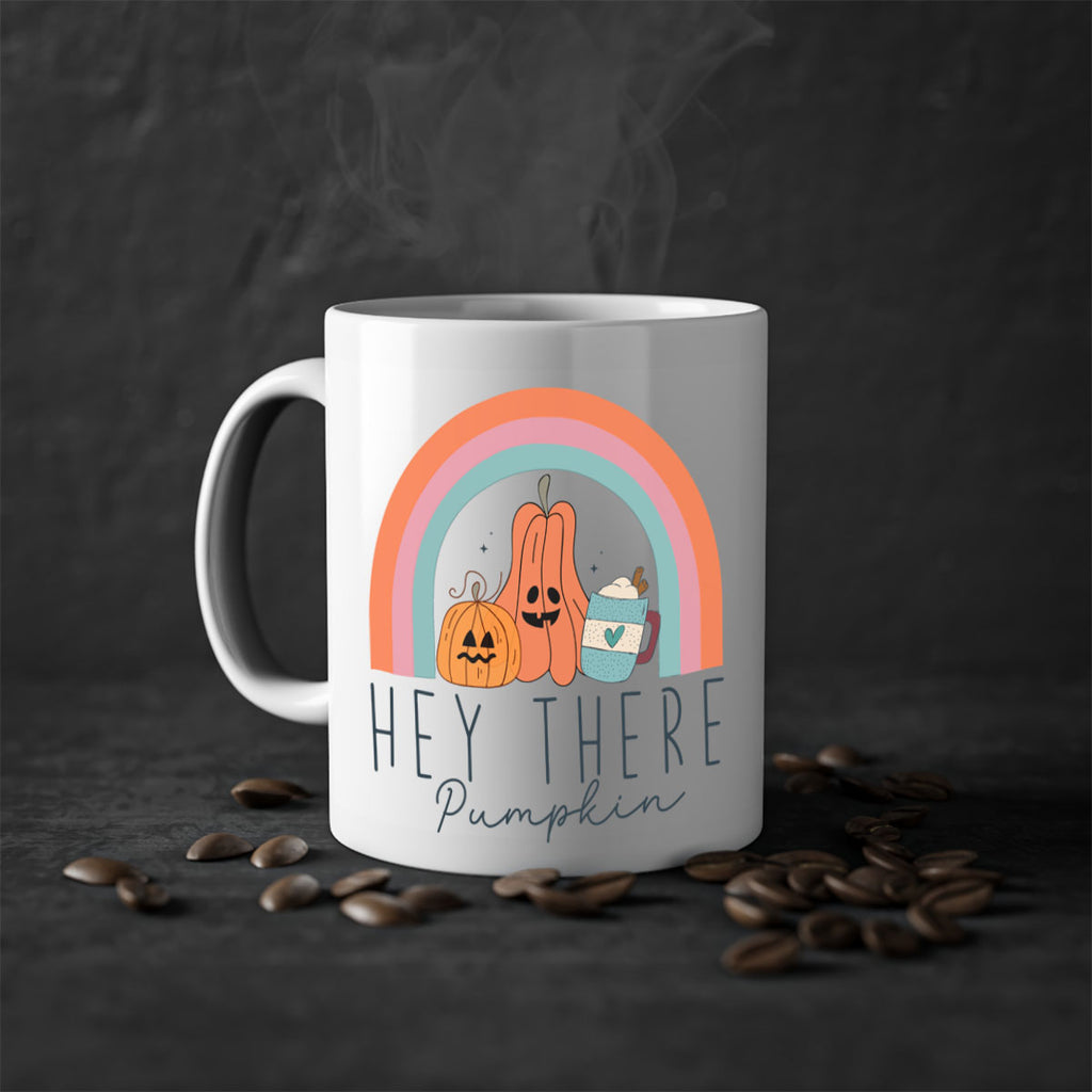 Hey There Pumpkin 309#- fall-Mug / Coffee Cup