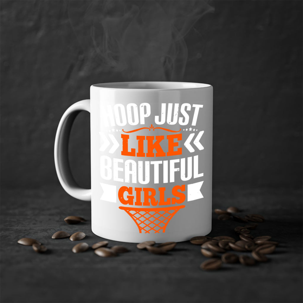 Hoop just like beautiful girls 2288#- basketball-Mug / Coffee Cup