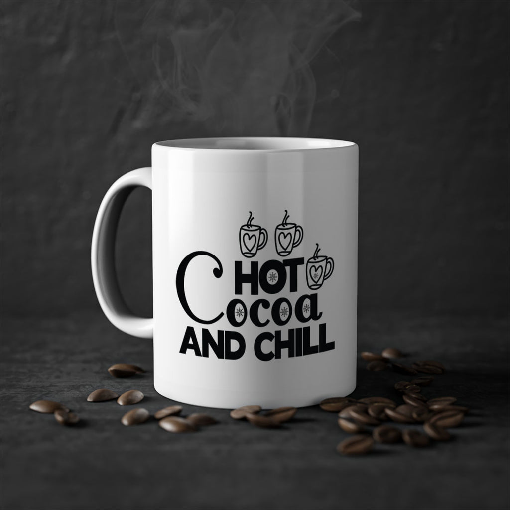 Hot Cocoa and Chill 205#- winter-Mug / Coffee Cup