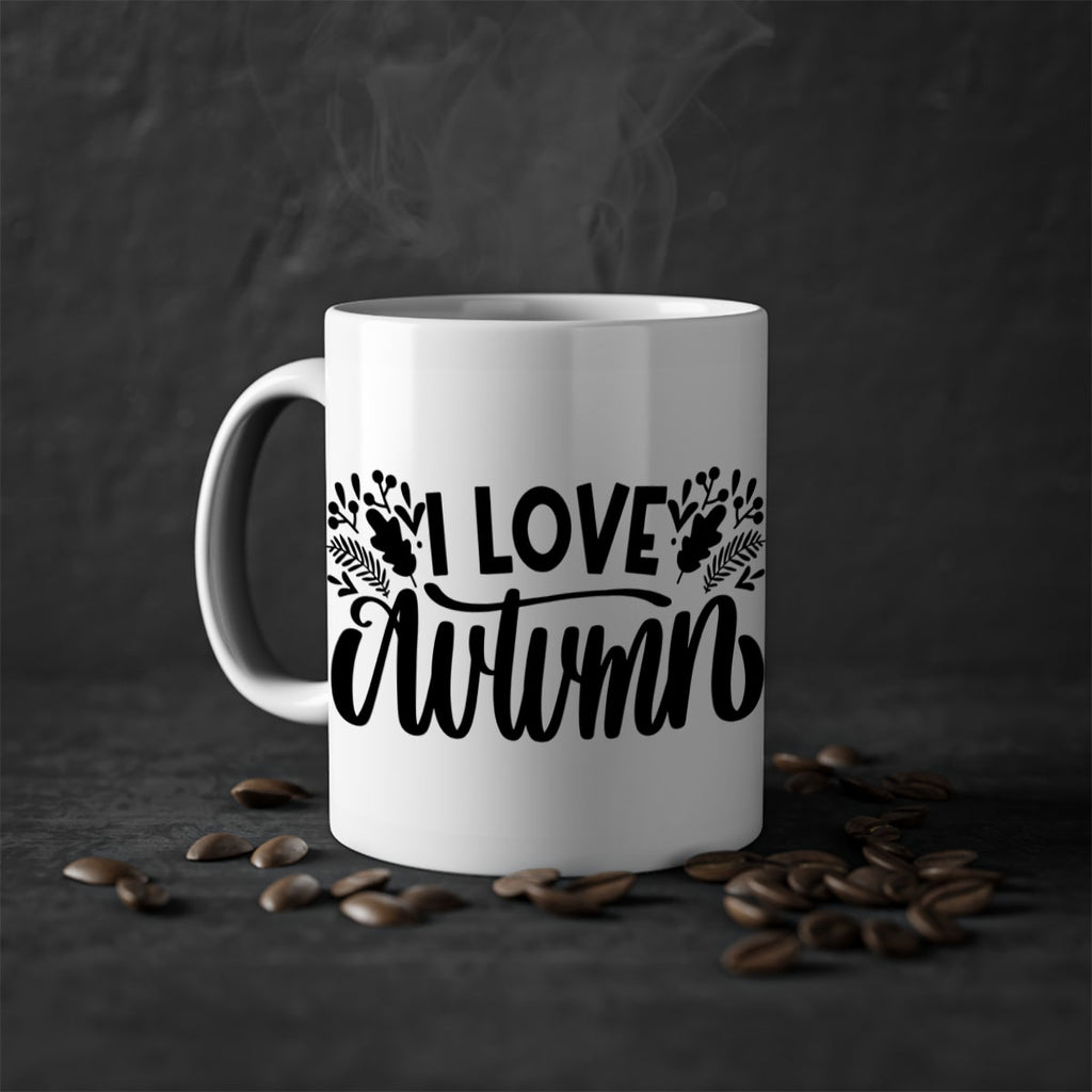 I Love Autumn 497#- fall-Mug / Coffee Cup