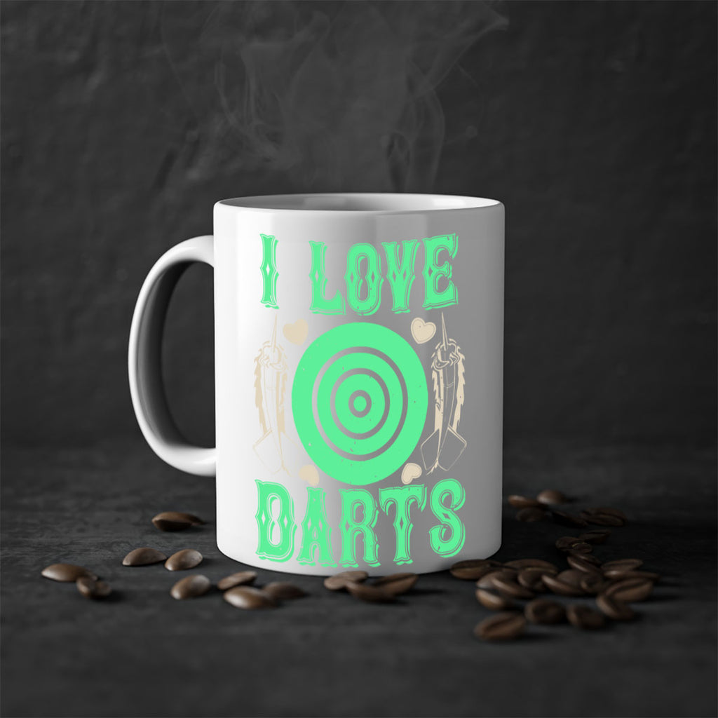 I Love Darts 2216#- darts-Mug / Coffee Cup