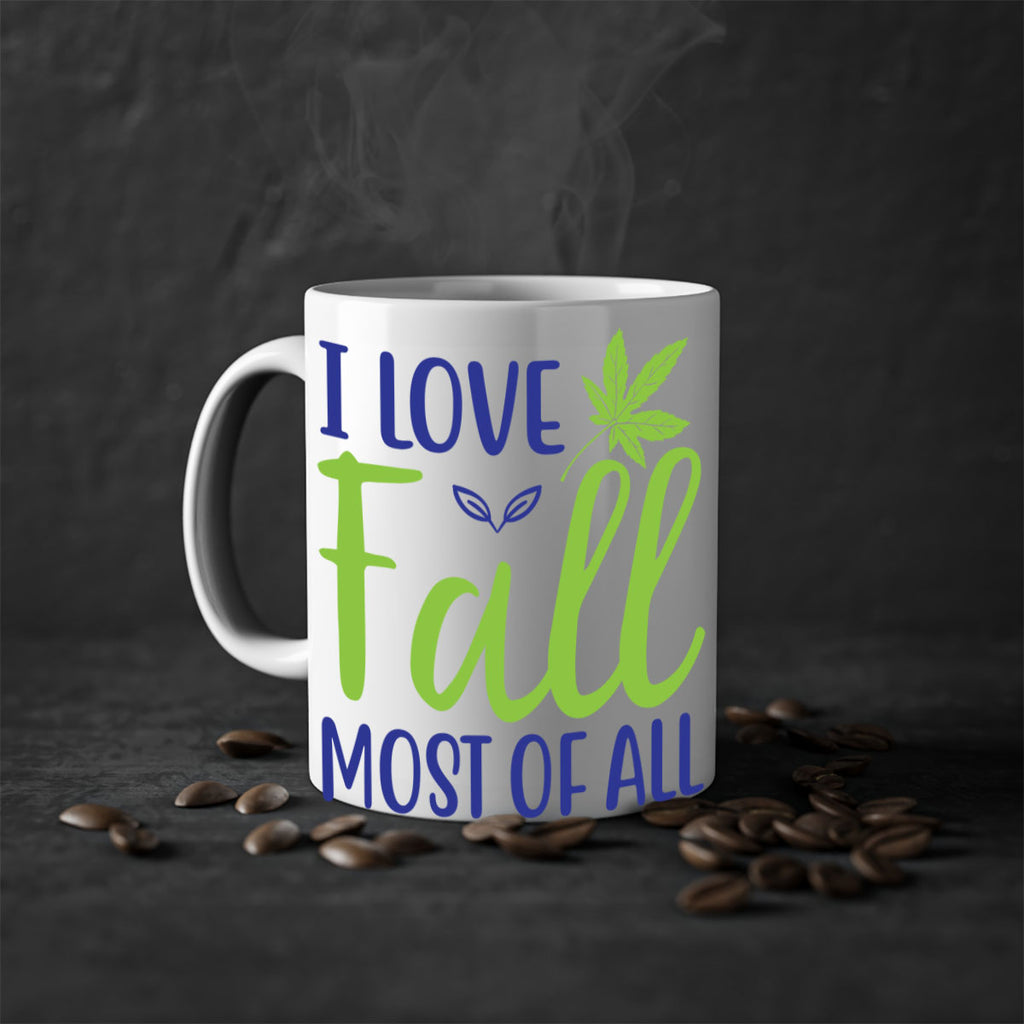 I Love Fall Most of All 329#- fall-Mug / Coffee Cup