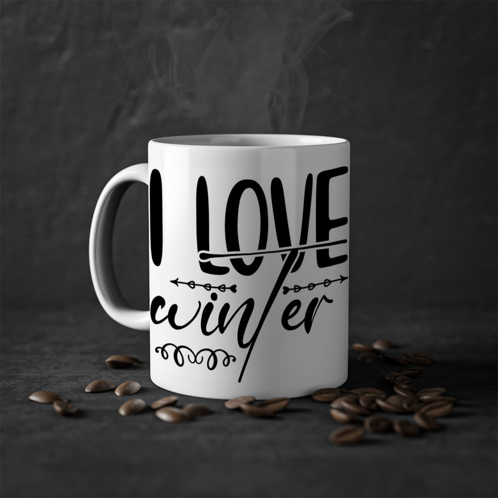 I love winter 243#- winter-Mug / Coffee Cup