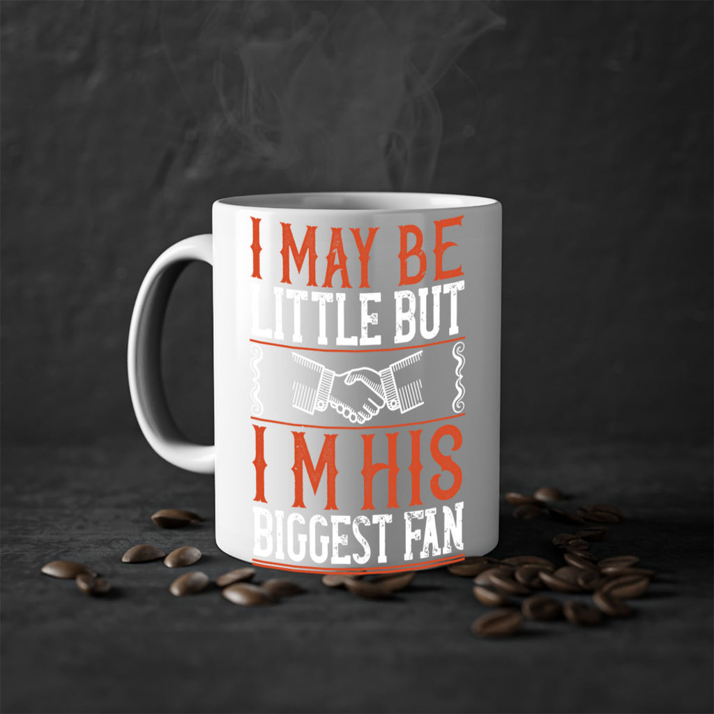 I may be little but i’m his biggest fan 2225#- basketball-Mug / Coffee Cup