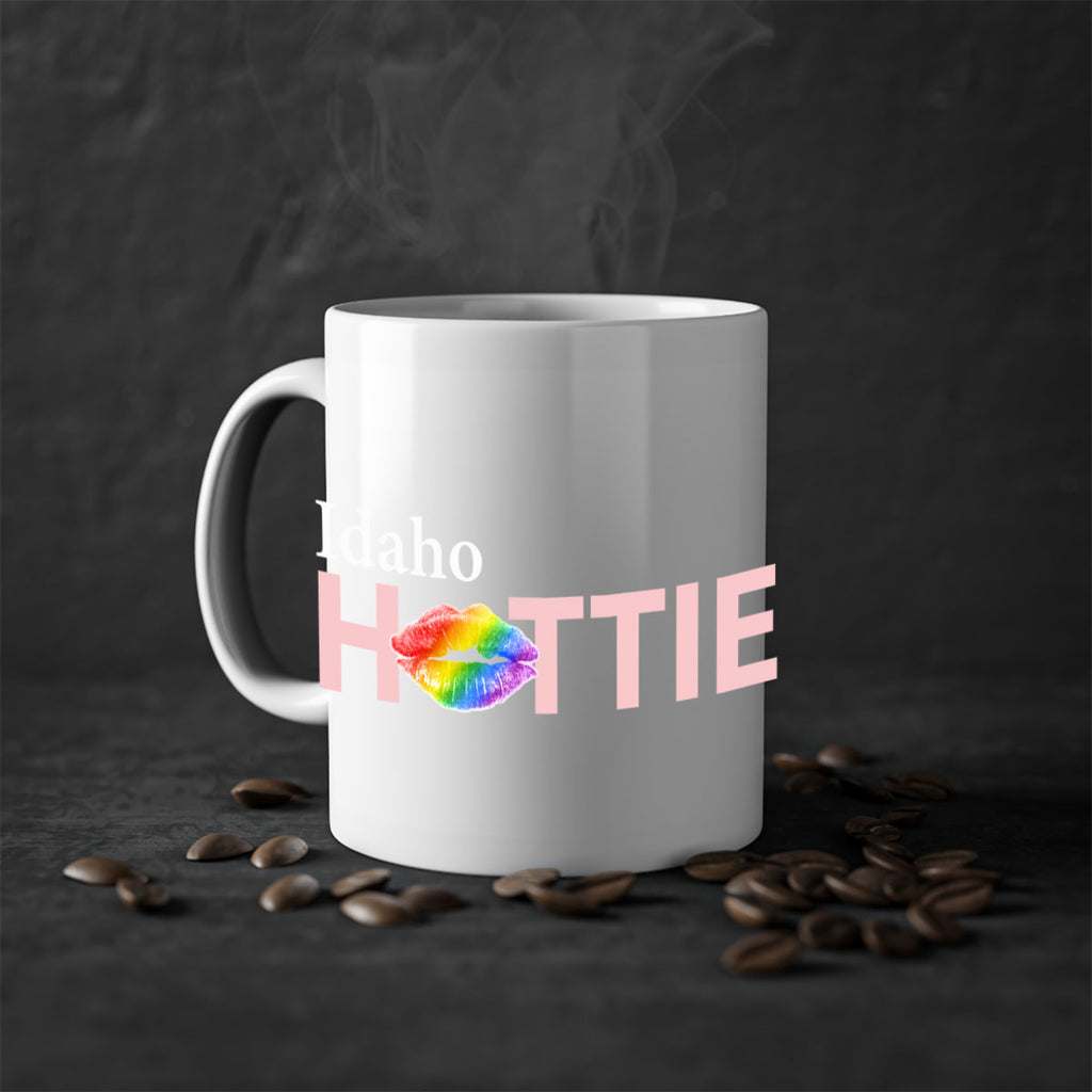 Idaho Hottie with rainbow lips 63#- Hottie Collection-Mug / Coffee Cup