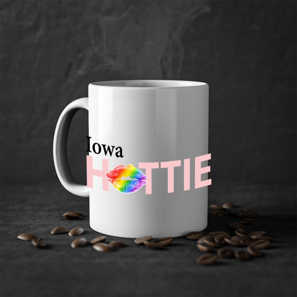 Iowa Hottie with rainbow lips 15#- Hottie Collection-Mug / Coffee Cup