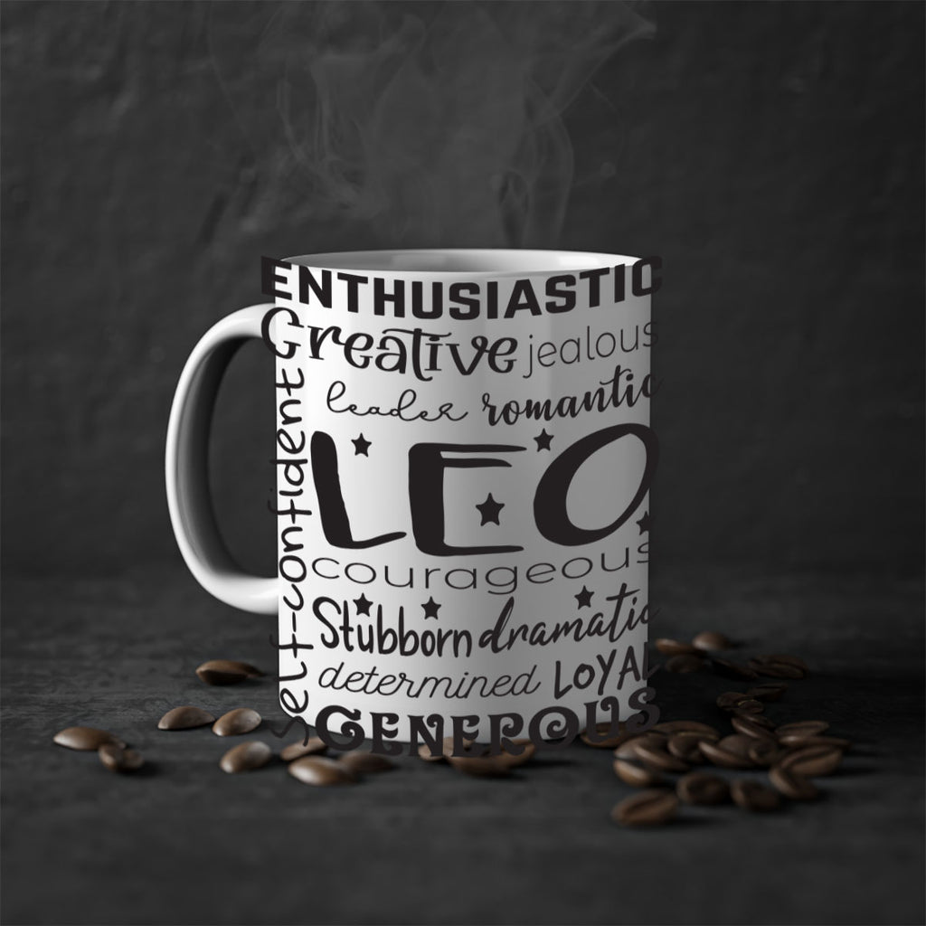 Leo 568#- zodiac-Mug / Coffee Cup