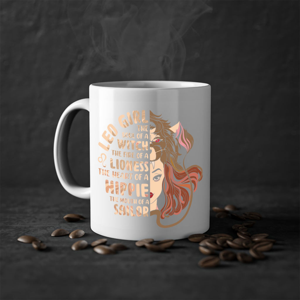 Leo girl 289#- zodiac-Mug / Coffee Cup