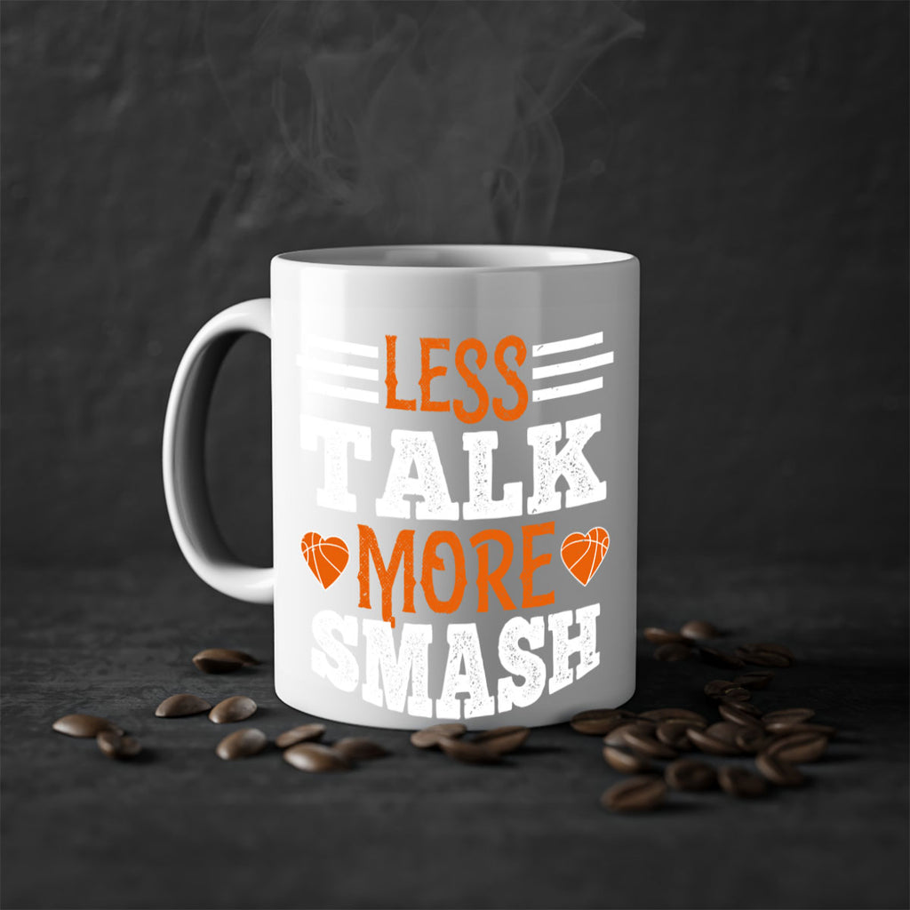 Less talk more smash 951#- basketball-Mug / Coffee Cup