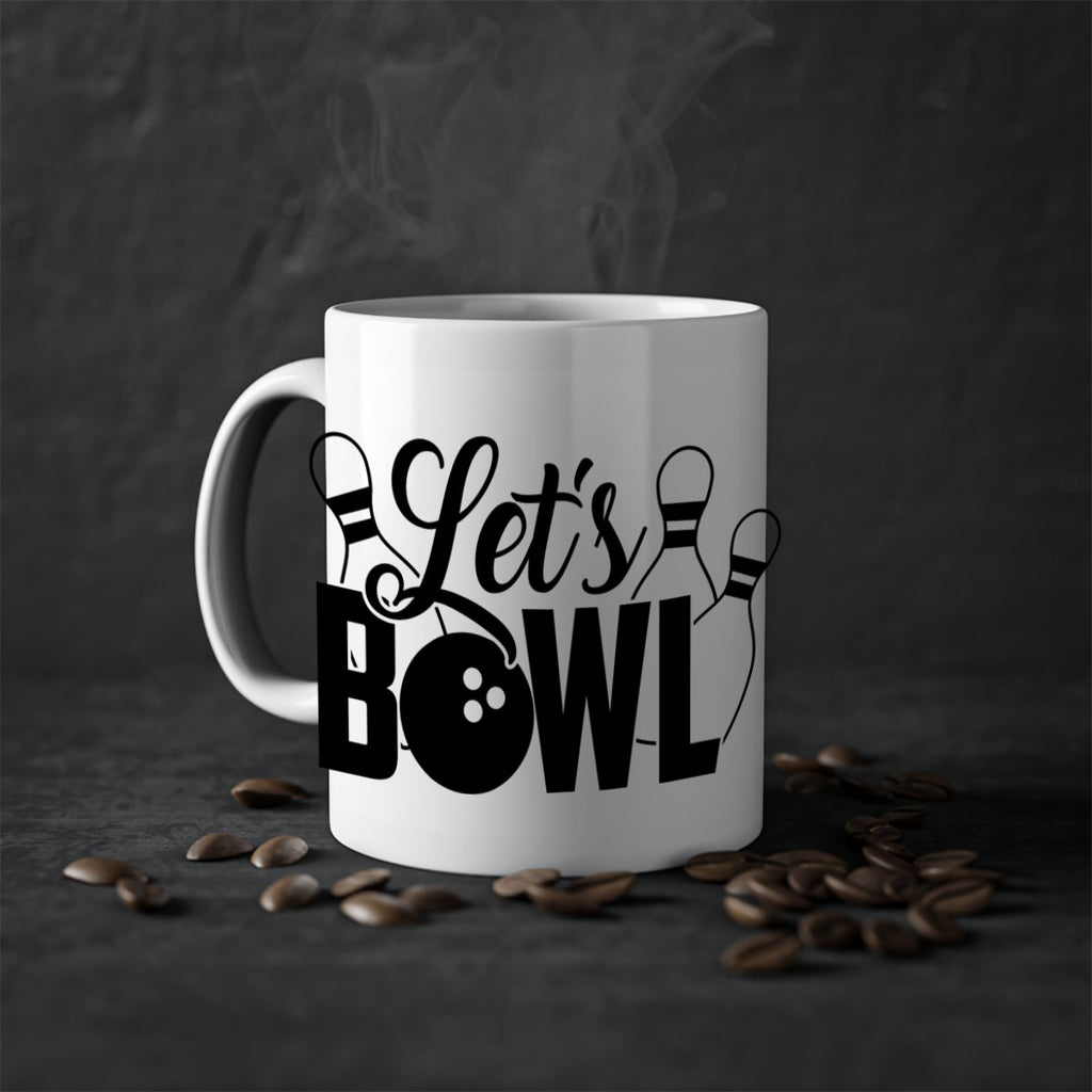 Lets bowl 929#- bowling-Mug / Coffee Cup