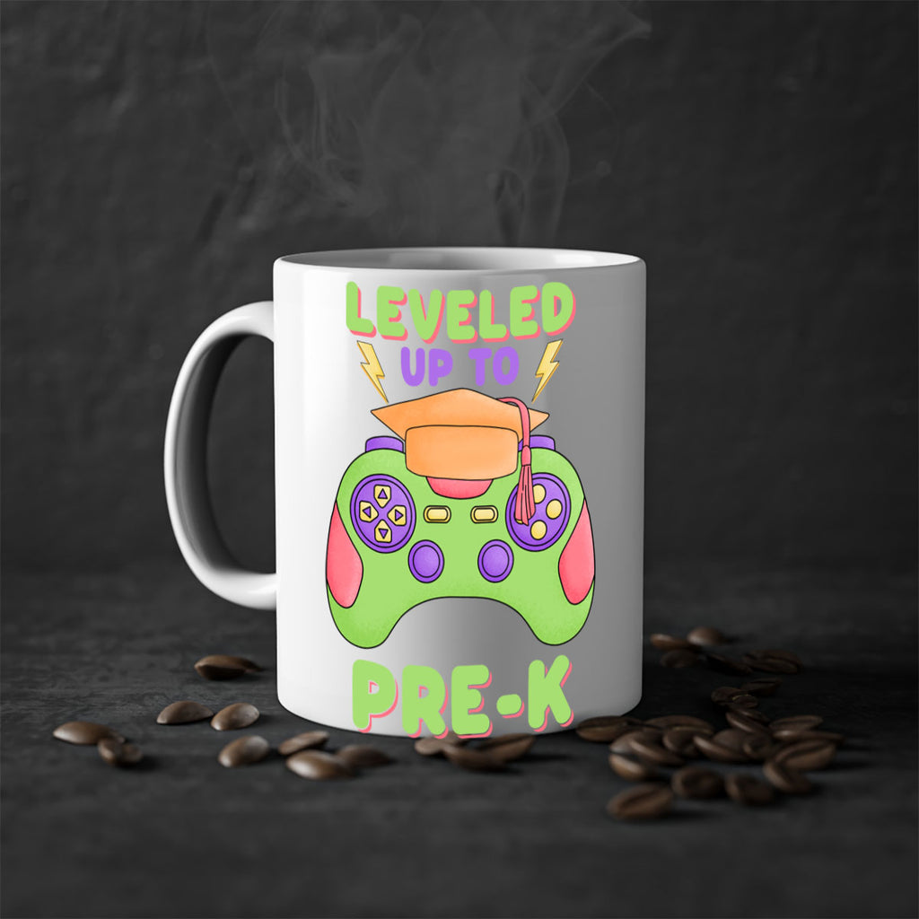 Leveled up to PreK Gamer 16#- preK-Mug / Coffee Cup